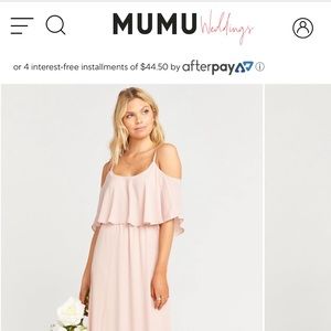 Bridesmaid Dress (show me your mumu)